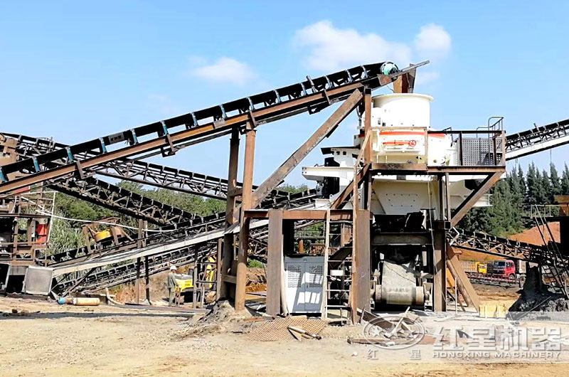 制砂機成品粒型好，成品多用于建筑工程，道路基建